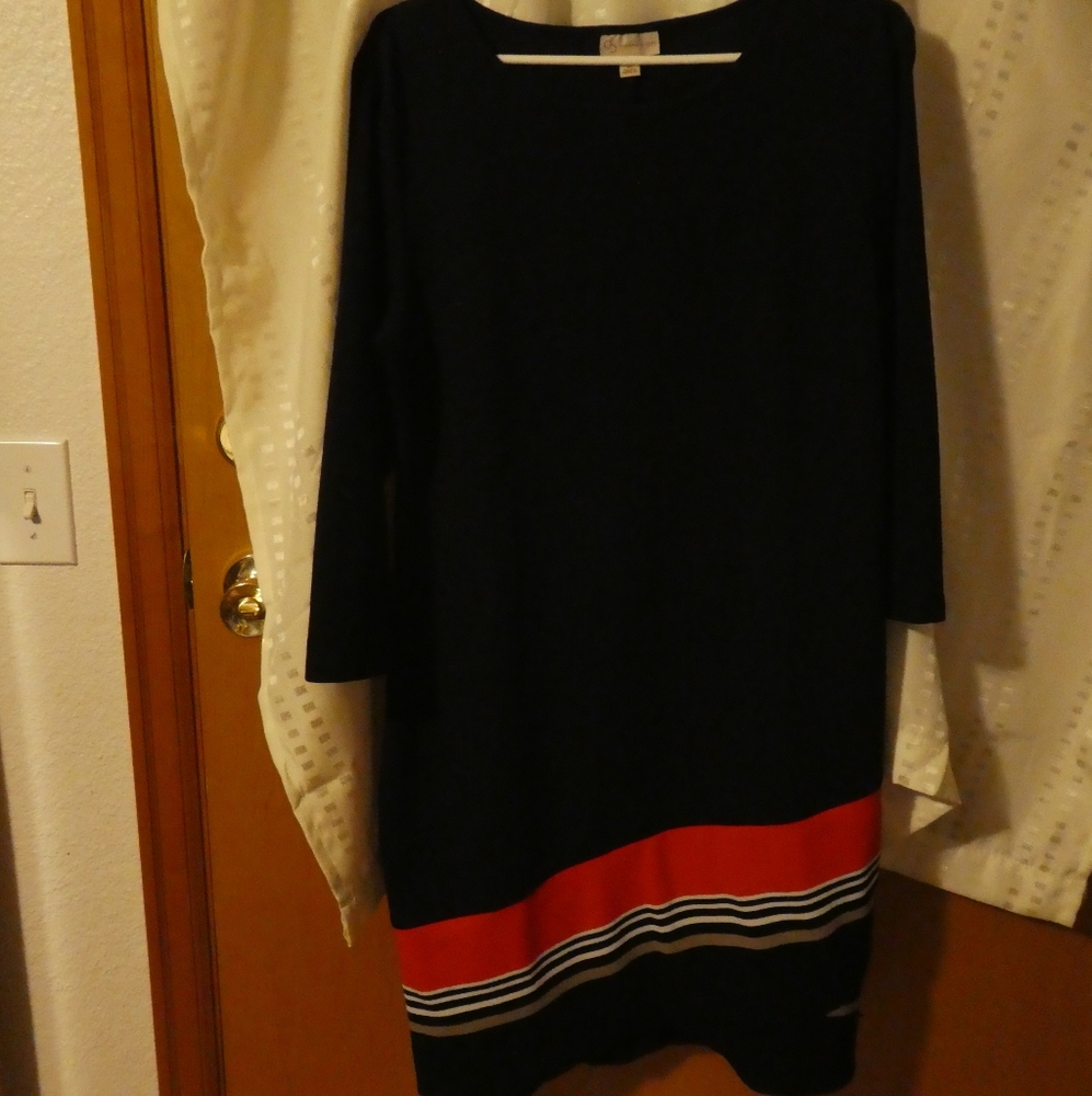 Misses XL Dress Barn lightweight knit dress